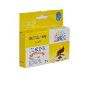 Utángyártott ORINK Canon CLI-571XL Y sárga tintapatron