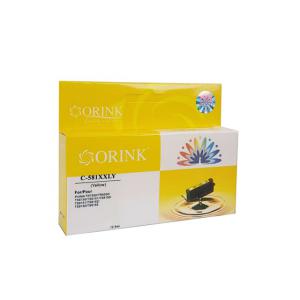 Utángyártott ORINK Canon CLI-581 XXL  sárga tintapatron