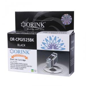 Utángyártott ORINK Canon PGI-525Bk chippes fekete tintapatron
