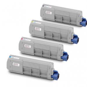 Utángyártott PREMIUM Oki C610C kék toner (100% új)