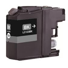 Utángyártott Brother LC123Bk fekete tintapatron