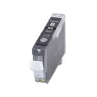 Utángyártott Canon CLI-8BK fekete tintapatron chippel