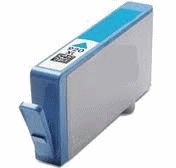Utángyártott HP CD972AE kék tintapatron (920XL) chippes