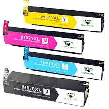 Utángyártott HP CN628AE (971XL) sárga tintapatron