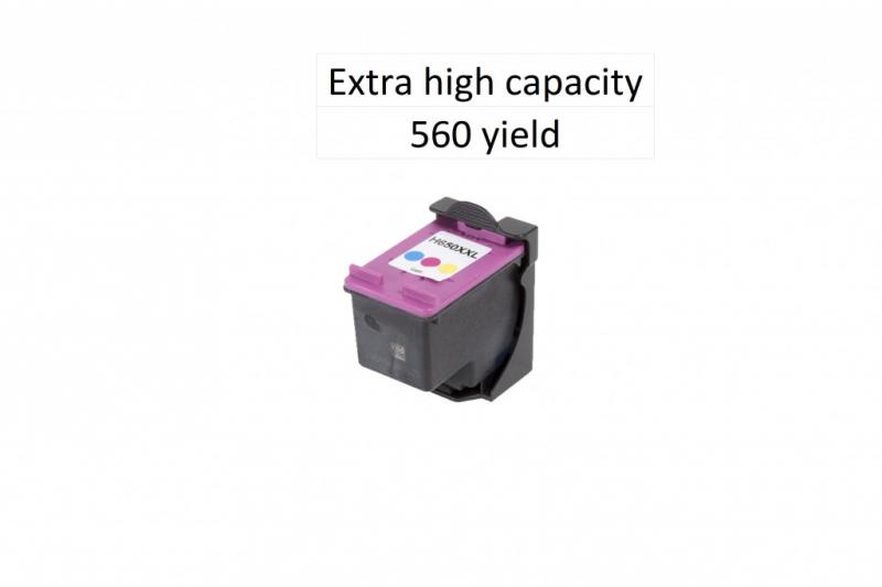 Utángyártott HP CZ102XL (650XL) színes tintapatron 14ml! Dupla kapacitás!