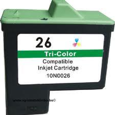 Utángyártott Lexmark 10N0026 (26) színes tintapatron