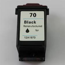 Utángyártott Lexmark 12A1970 (70) fekete tintapatron