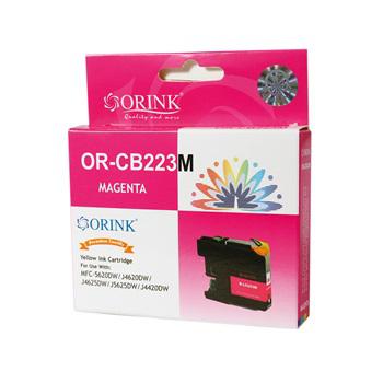 Utángyártott ORINK Brother LC223M magenta tintapatron