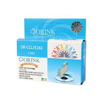 Utángyártott ORINK Canon CLI-526C kék chippes tintapatron