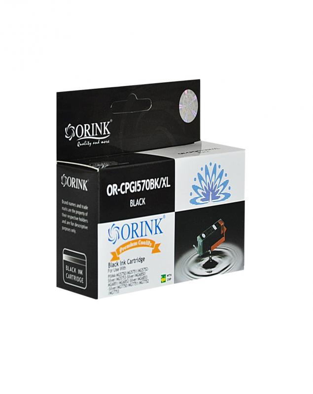 Utángyártott ORINK Canon PGI-570XL fekete tintapatron