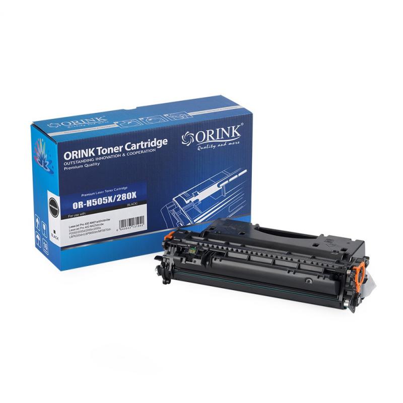 Utángyártott ORINK HP CE505X/CF280X fekete toner (100% új!)