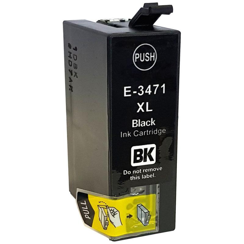 Utángyártott PREMIUM Epson T3471XL (34XL) fekete tintapatron (100% új) AKCIÓ!