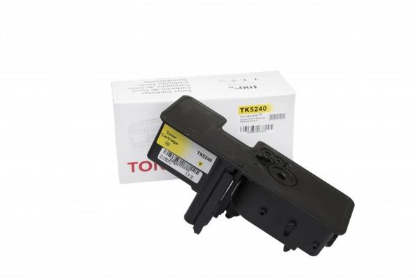 Utángyártott PREMIUM Kyocera TK-520 sárga toner (100% új)