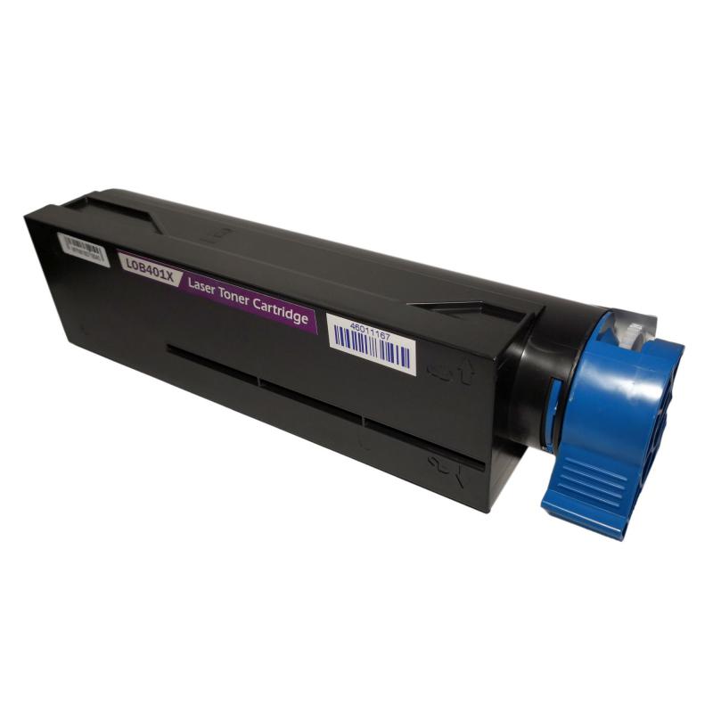 Utángyártott PREMIUM Oki B401 fekete toner (100% új)