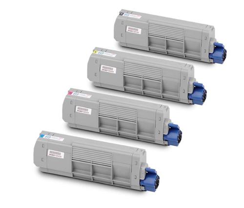 Utángyártott PREMIUM Oki C610Bk fekete toner (100% új)