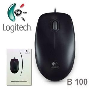 Logitech Mouse B100 Opt. USB black