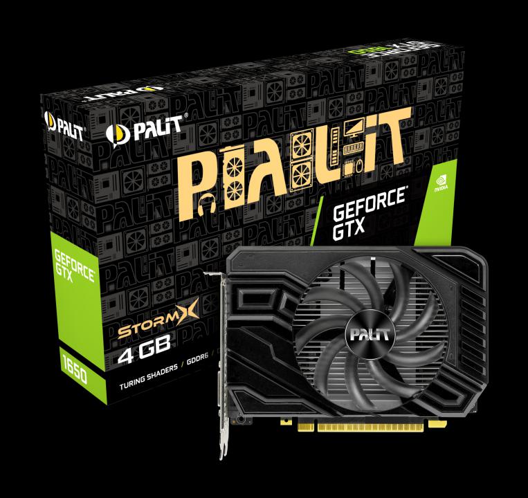 Palit GeForce GTX 1650 StormX 4GB GDDR6 128bit (NE61650018G1-166F) Videokártya