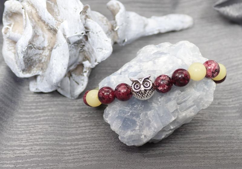 Baglyos karkötő (XL)