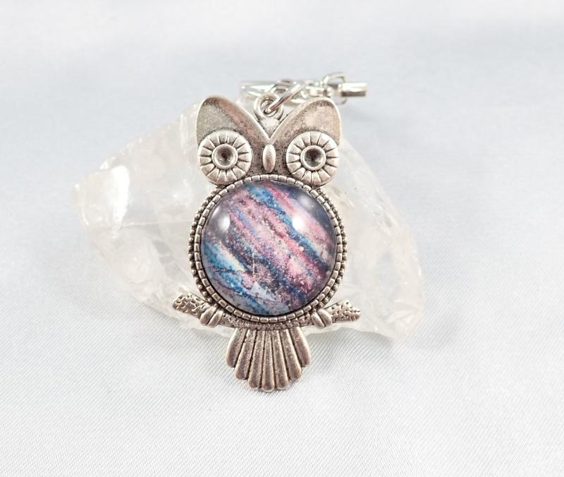 Bagoly talizmán kulcstartó – Csillagköd