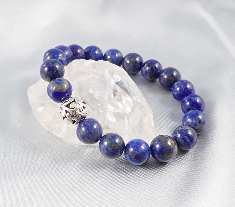 Éjkék – lapis lazuli karkötő