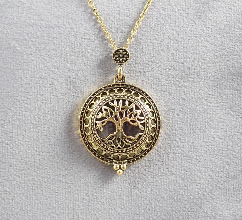 Életfás medál nagyítóval