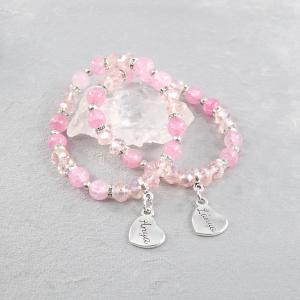 Anya-lánya karkötők, rózsaszín 2