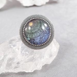 Apró mintás keretű gyűrű 1