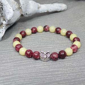 Baglyos karkötő (XL)