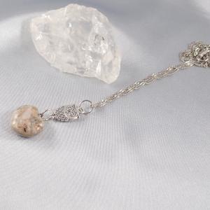 Baglyos medál jáspissal