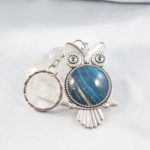 Bagoly talizmán kulcstartó – Csillagösvény