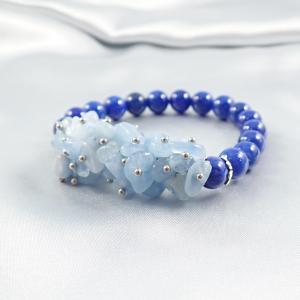 Égkék harmónia karkötő