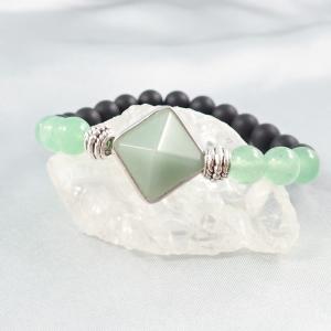 Erőközpont – aventurin karkötő