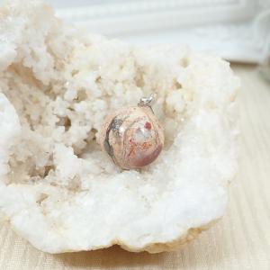 Jáspis gömb medál nyaklánccal 1