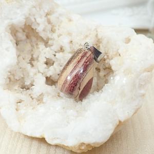 Jáspis medál, csepp, nyaklánccal 5