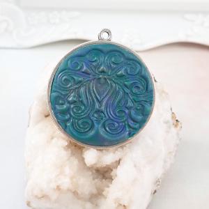 Kör medál, nagyobb, kék 1