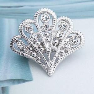 Legyező formájú kitűző