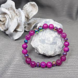 Lila árnyalatok karkötő