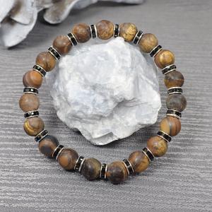 Matt tigrisszem karkötő