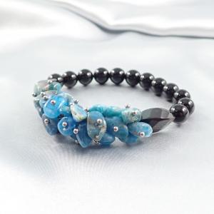 Mélykék erő karkötő