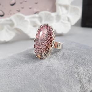 Modern mandalás gyűrű 3