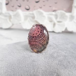 Modern mandalás gyűrű 3