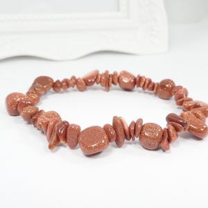 Napkő szemcse karkötő nagyobb szemekkel