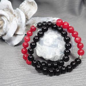 Páros ónix-karneol karköt