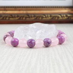 Perzsa jáde és achát karkötő