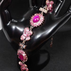 Pillangós karkötő, antik hatású