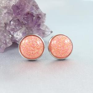 Pötty fülbevaló narancssárga