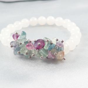 Tavaszi harmat ásvány karkötő