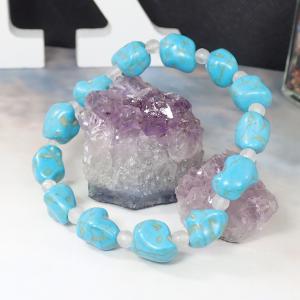 Türkint és jáde karkötő