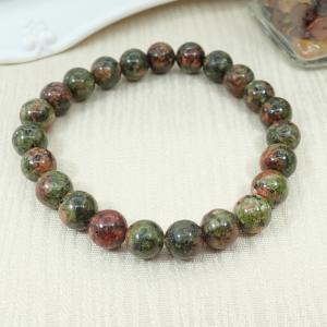 Unakit hatású karkötő