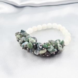 Zöld harmónia karkötő